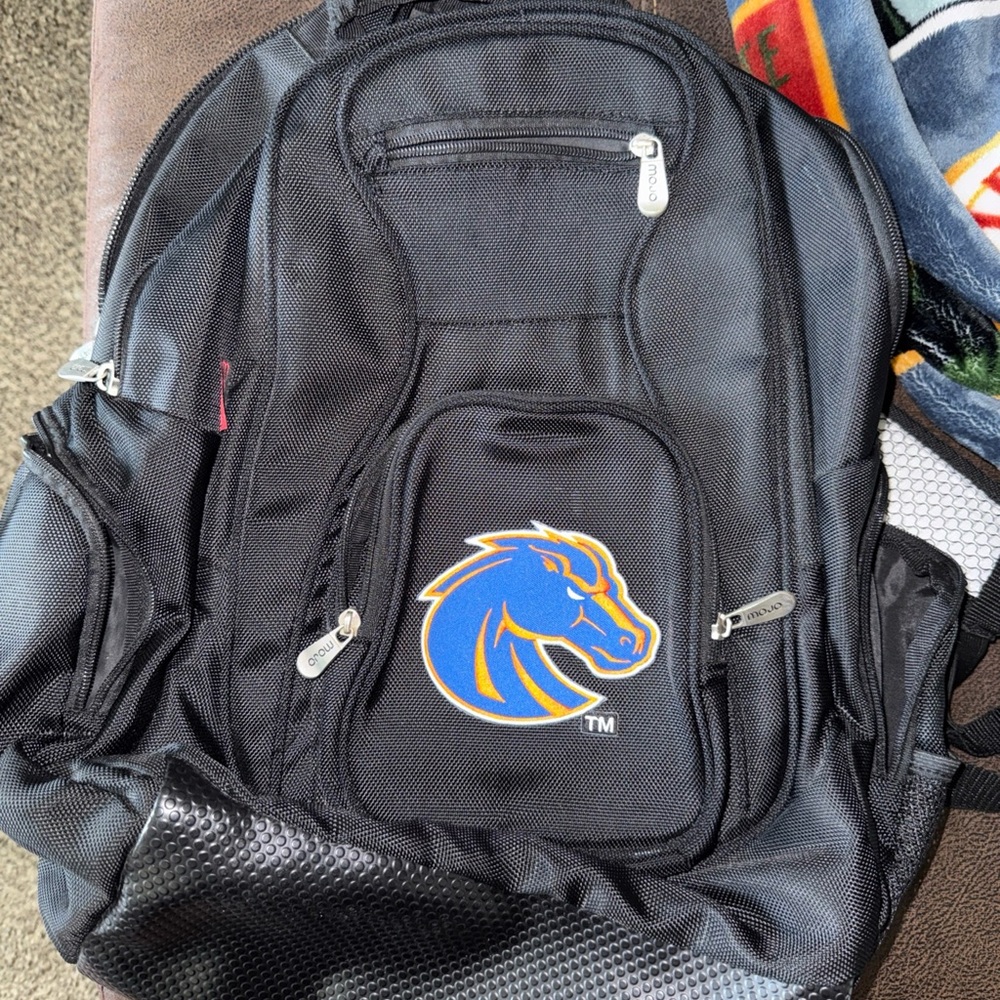 Boise State MOJO Backpack Laptop Bag Pristine